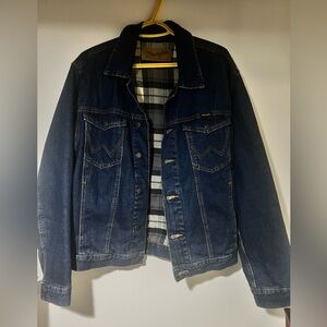 NWOT Wrangler Lined denim jacket